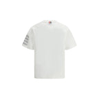 Thom Browne White Cotton T-Shirt