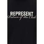 Represent Black Cotton Sweatshirt