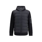 Herno Black Wool Bomber
