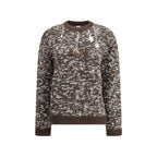 Prada Brown Fleece Wool Sweatshirt