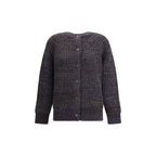 Prada Brown Merino Wool Cardigan