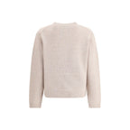 Maison Kitsuné Cream Merino Wool Sweatshirt