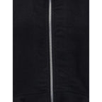 Rick Owens Black Fleece Wool Biker Jacket