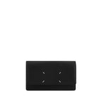 Margiela Black Calf Leather Bos Taurus Wallet