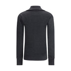 Lemaire Gray Wool Cardigan