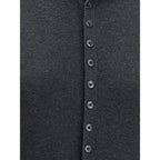 Lemaire Gray Wool Cardigan