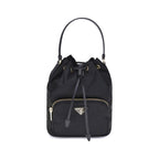Prada Black Polyamide Backet Bag