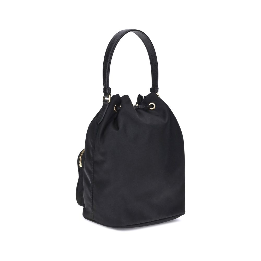 Prada Black Polyamide Backet Bag