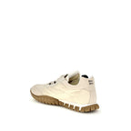 Miu Miu Cream Recycled Polyamide Athletic Sneakers