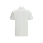 Givenchy White Cotton Polo Shirt