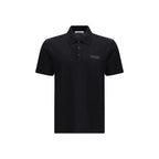Givenchy Black Cotton Polo Shirt