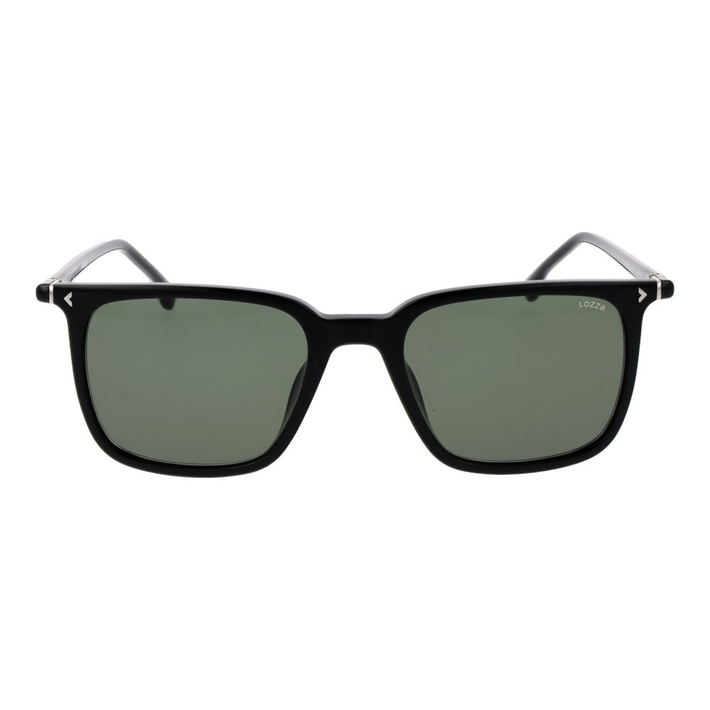 Lozza Black Cellulose Acetate Sunglasses