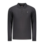 Norway 1963 Black Cotton Polo Shirt