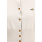 Vivienne Westwood White Cotton Cardigan