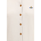 Vivienne Westwood White Cotton Cardigan