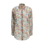 Khaite Multicolor Silk Pattern Shirt