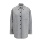 Max Mara Gray Wool Shirt