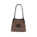 Etro Brown Pvc Shoulder Bag