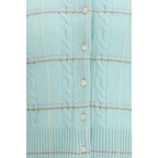 Guest in Residence Light Blue Cashmere Cardigan