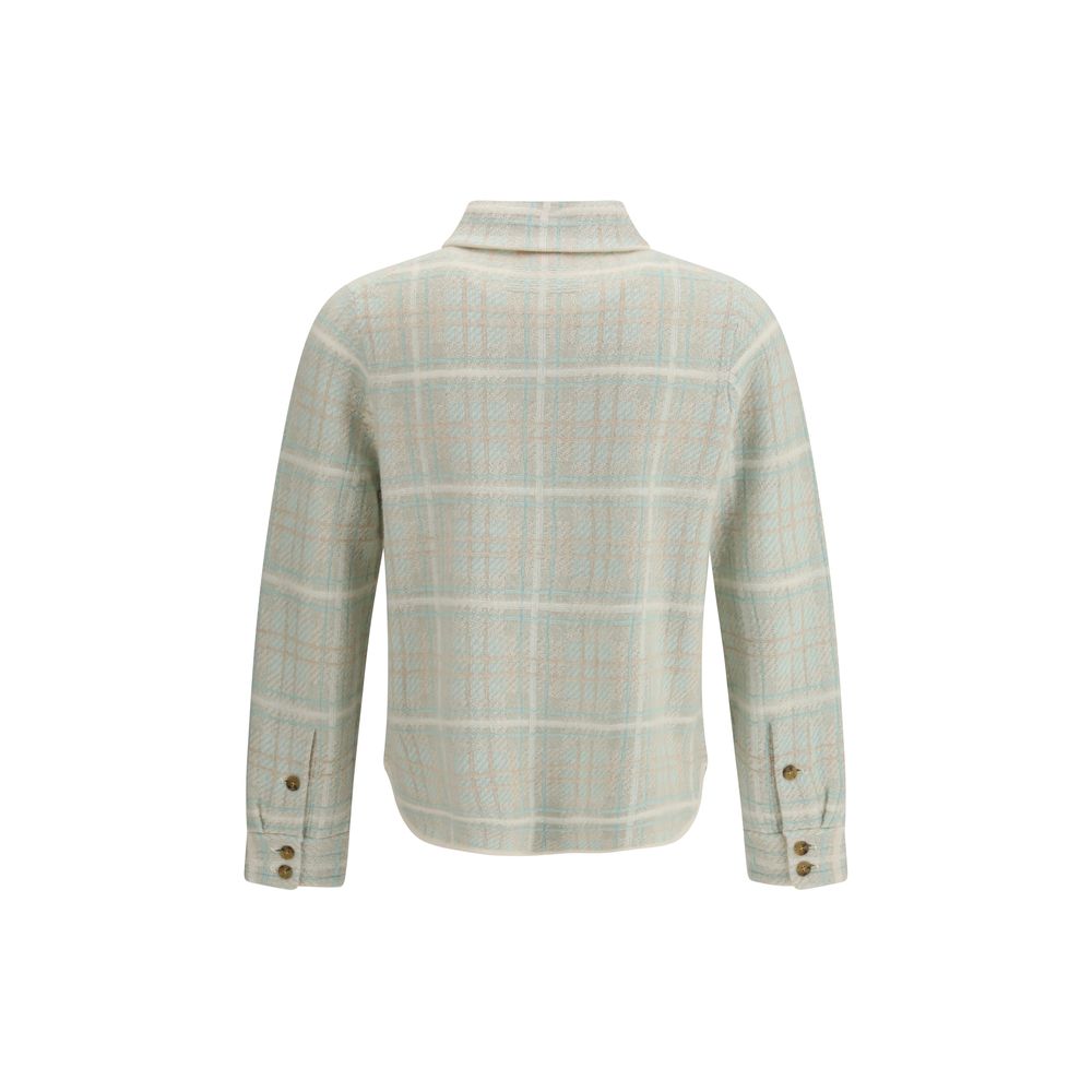 Guest in Residence Multicolor Cashmere Pattern Shirt