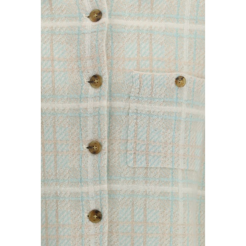 Guest in Residence Multicolor Cashmere Pattern Shirt