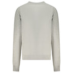 North Sails Grigio Cotton Women Sweatshirt