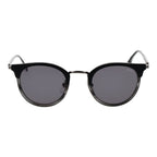 Lozza Black Stainless Steel Sunglasses