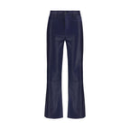 L'Agence Blue Cotton High-Waisted Jean