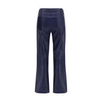 L'Agence Blue Cotton High-Waisted Jean