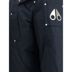 Moose Knuckles Blue Cotton Bomber