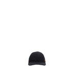 Gucci Black Cotton Cap (Baseball Hat)
