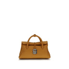 Zanellato Beige Calf Leather Bos Taurus Shoulder Bag