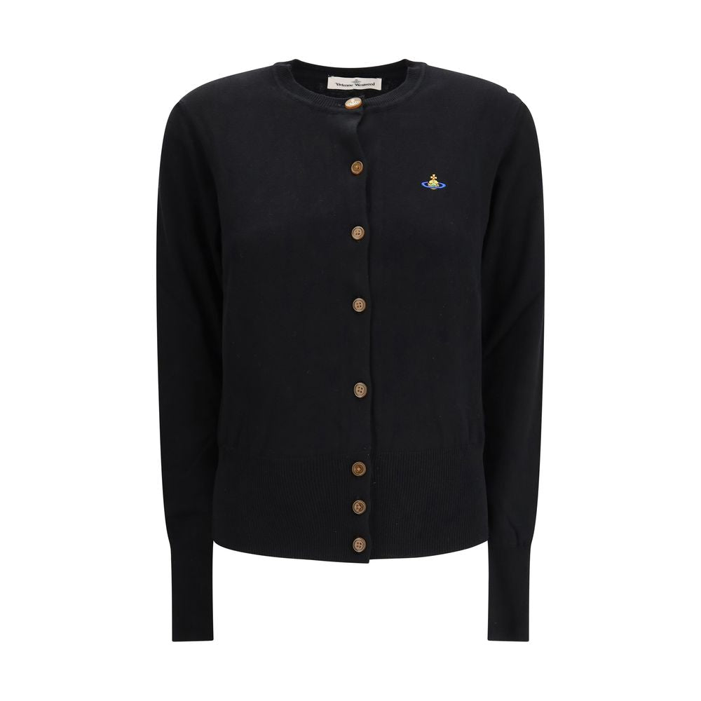 Vivienne Westwood Black Cotton Cardigan