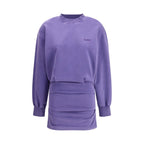 The Attico Purple Cotton Casual Dress
