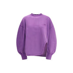 The Attico Purple Cotton Sweatshirt