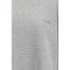 The Attico Gray Cotton Sweatshirt