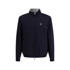 Brunello Cucinelli Blue Polyamide Shell Jacket