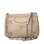 Maison Margiela Beige Leather Crossbody Bag