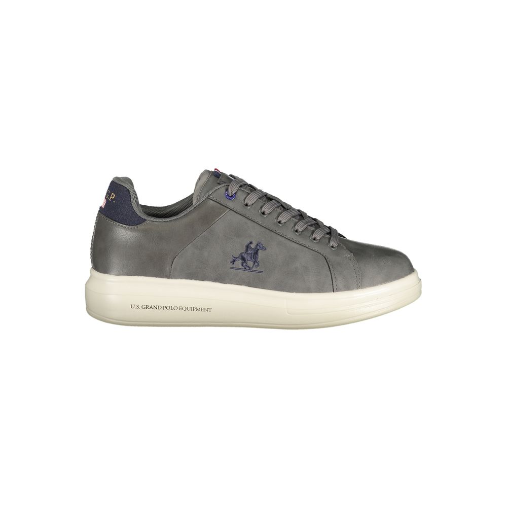 U.S. Grand Polo Gray Polyester Sneaker