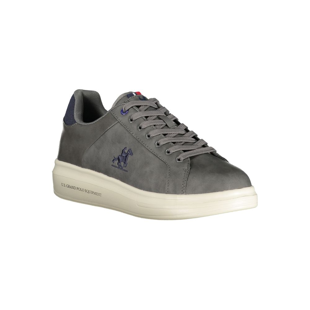 U.S. Grand Polo Gray Polyester Sneaker