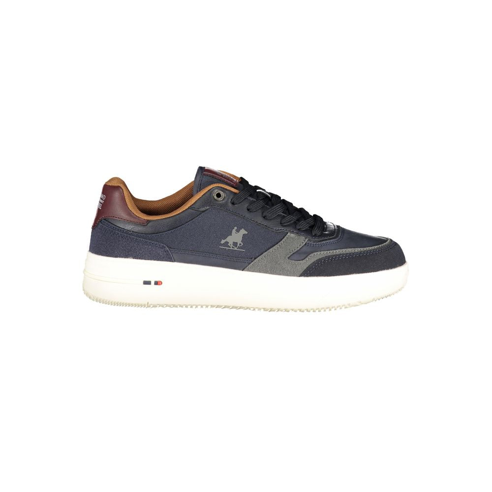U.S. Grand Polo Blue Polyester Sneaker