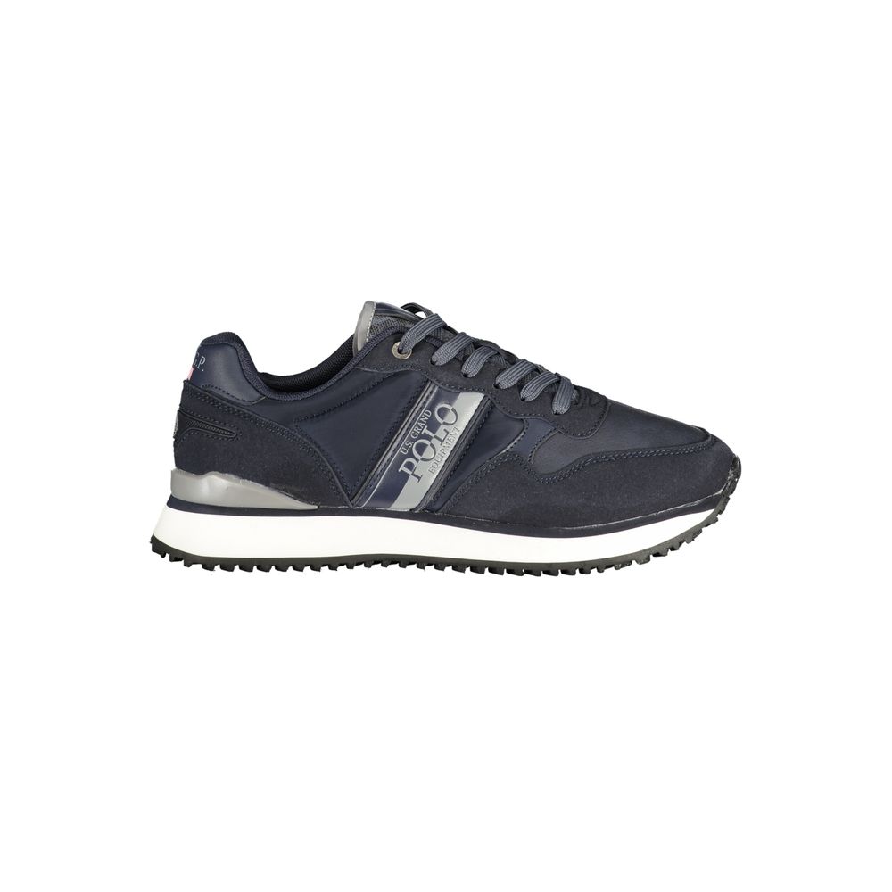 U.S. Grand Polo Blue Polyester Sneaker