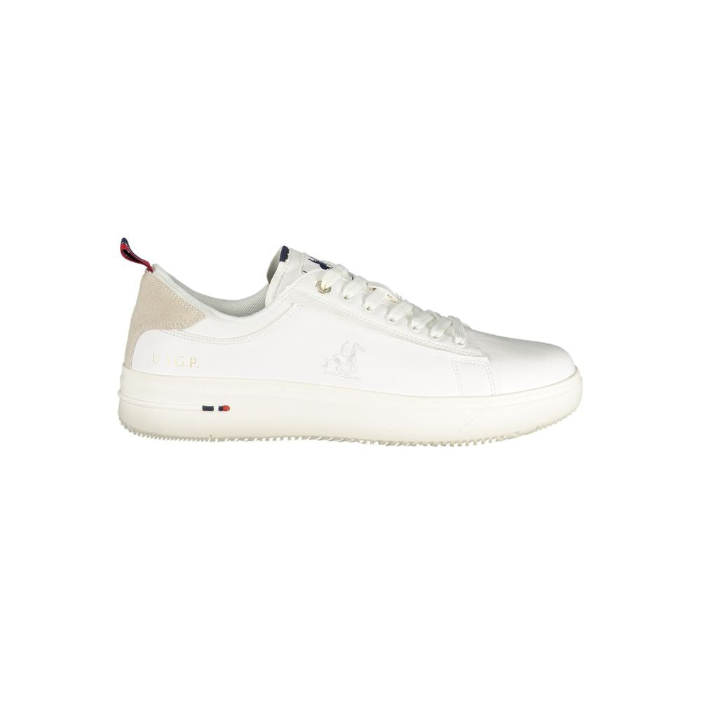 U.S. Grand Polo White Polyester Sneaker